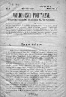 Wiadomości Polityczne: Czasopismo Poświęcone Zagadnieniom Polityki Narodowej 1917 marzec nr 3
