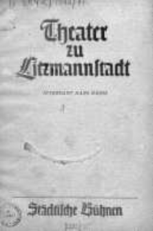 Theater zu Litzmannstadt September 1940/1941 h. 1