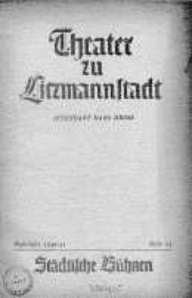 Theater zu Litzmannstadt April 1940/1941 h. 14