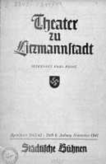 Theater zu Litzmannstadt November 1941/1942 h. 9