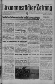 Litzmannstaedter Zeitung 14 wrzesień 1942 nr 256