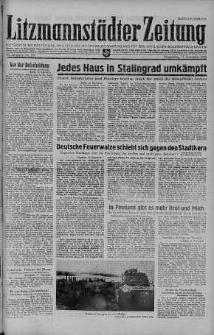Litzmannstaedter Zeitung 17 wrzesień 1942 nr 259