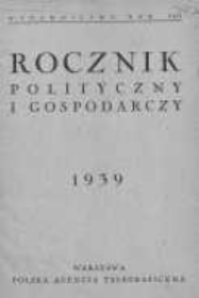 Rocznik Polityczny i Gospodarczy 1939