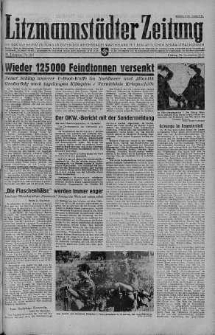 Litzmannstaedter Zeitung 25 wrzesień 1942 nr 267