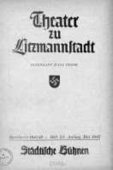 Theater zu Litzmannstadt Mai 1941/1942 h. 20