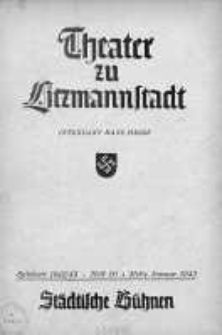 Theater zu Litzmannstadt Januar 1942/1943 h. 10
