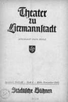 Theater zu Litzmannstadt November 1942/1943 h. 6