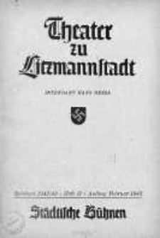 Theater zu Litzmannstadt Februar 1942/1943 h. 11