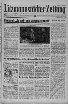 Litzmannstaedter Zeitung 4 pażdziernik 1942 nr 276