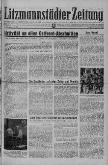 Litzmannstaedter Zeitung 9 pażdziernik 1942 nr 281