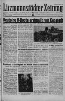 Litzmannstaedter Zeitung 11 pażdziernik 1942 nr 283