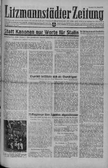 Litzmannstaedter Zeitung 23 pażdziernik 1942 nr 295