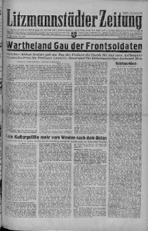Litzmannstaedter Zeitung 25 pażdziernik 1942 nr 297