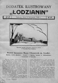 Dodatek ILustrowany do Tygodnika "Łodzianin" 6 listopad 1926