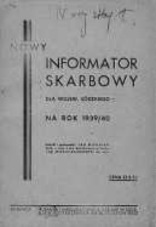 Nowy Informator Skarbowy dla Województwa Łódzkiego 1939/40