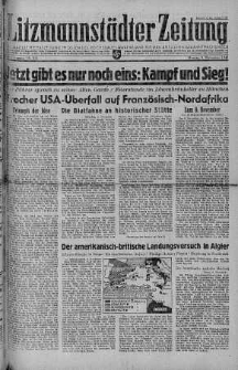 Litzmannstaedter Zeitung 9 listopad 1942 nr 312