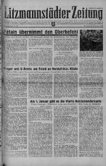 Litzmannstaedter Zeitung 11 listopad 1942 nr 314