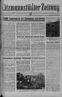 Litzmannstaedter Zeitung 13 listopad 1942 nr 316