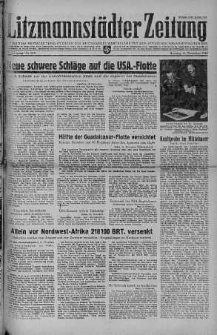 Litzmannstaedter Zeitung 15 listopad 1942 nr 318