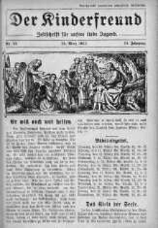 Der Kinderfreund: Zeitschrift fur unsere liebe Jugend 10 marzec 1935 nr 23