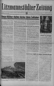 Litzmannstaedter Zeitung 12 grudzień 1942 nr 345