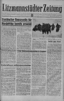 Litzmannstaedter Zeitung 22 grudzień 1942 nr 355