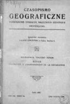 Czasopismo Geograficzne: poświęcone sprawom nauczania geografji: organ Zrzeszenia Nauczycieli Polskich Geografji 1926 t.4 z.2