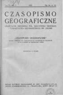 Czasopismo Geograficzne: poświęcone sprawom nauczania geografji: organ Zrzeszenia Nauczycieli Polskich Geografji 1926 t.4 z.3