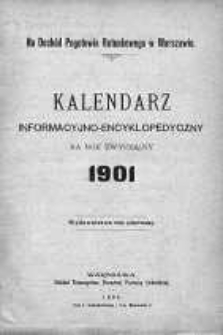 Kalendarz informacyjno-encyklopedyczny na rok 1901