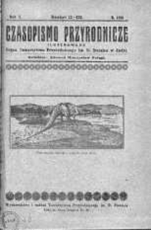 Czasopismo Przyrodnicze Ilustrowane. Organ Towarzystwa Przyrodniczego im. St. Staszica w Łodzi 1928 z.2-3