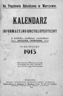 Kalendarz informacyjno-encyklopedyczny na rok 1913