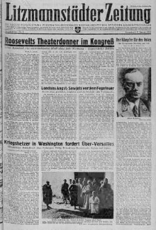 Litzmannstaedter Zeitung 9 styczeń 1943 nr 9