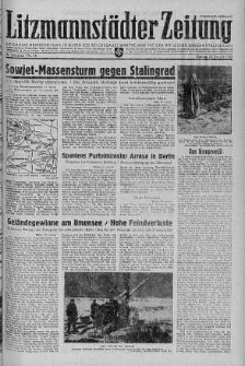 Litzmannstaedter Zeitung 18 styczeń 1943 nr 18
