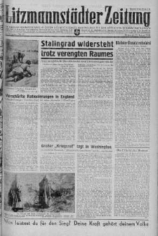 Litzmannstaedter Zeitung 27 styczeń 1943 nr 27