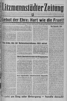 Litzmannstaedter Zeitung 31 styczeń 1943 nr 31