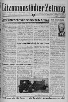 Litzmannstaedter Zeitung 1 luty 1943 nr 32