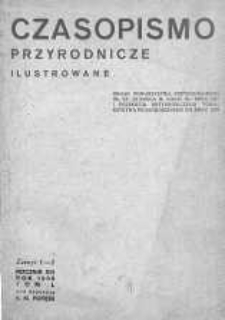 Czasopismo Przyrodnicze Ilustrowane. Organ Towarzystwa Przyrodniczego im. St. Staszica w Łodzi 1939 z.1-2