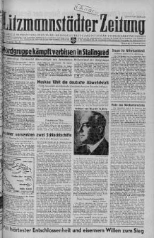 Litzmannstaedter Zeitung 2 luty 1943 nr 33