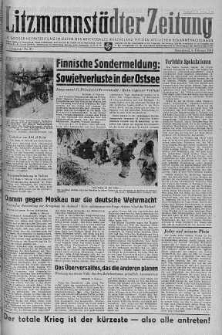Litzmannstaedter Zeitung 6 luty 1943 nr 37