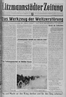 Litzmannstaedter Zeitung 21 luty 1943 nr 52