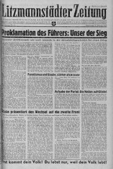 Litzmannstaedter Zeitung 25 luty 1943 nr 56