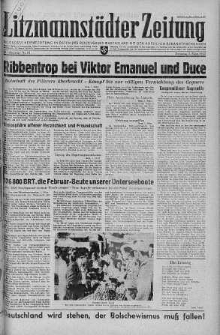 Litzmannstaedter Zeitung 2 marzec 1943 nr 61