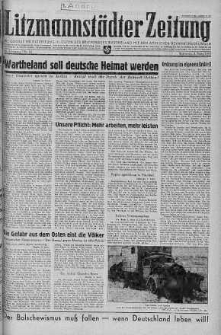 Litzmannstaedter Zeitung 3 marzec 1943 nr 62