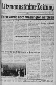 Litzmannstaedter Zeitung 14 marzec 1943 nr 73