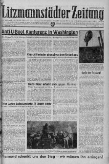 Litzmannstaedter Zeitung 18 marzec 1943 nr 77