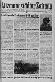 Litzmannstaedter Zeitung 26 marzec 1943 nr 85