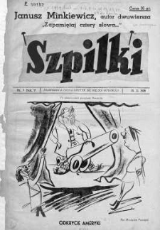 Szpilki 19 luty 1939 nr 7