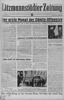 Litzmannstaedter Zeitung 1 kwiecień 1943 nr 91