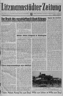 Litzmannstaedter Zeitung 2 kwiecień 1943 nr 92