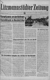 Litzmannstaedter Zeitung 10 kwiecień 1943 nr 100